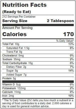 The Amazing Chickpea Chocolate Spread, 15 Pound