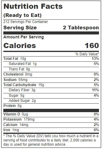 The Amazing Chickpea Banana Cinnamon Spread, 15 Pound
