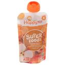 Happy Tot Organic Apples Sweet Potato Carrots and Cinnamon Plus Super Chia 4 Stage Baby Food, 4.22 Ounce -- 16 per case