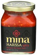 Mina Red Harissa Spicy Pepper Sauce, 10 Ounce -- 12 per case