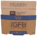 The GFB Maple Raisin Oatmeal, 2 Ounce -- 6 per case