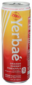 Yerbae Orange Cherry Pineapple Enhanced Sparkling Water, 12 Fluid Ounce -- 12 per case