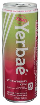 Yerbae Strawberry Kiwi Enhanced Sparkling Water, 12 Fluid Ounce -- 12 per case