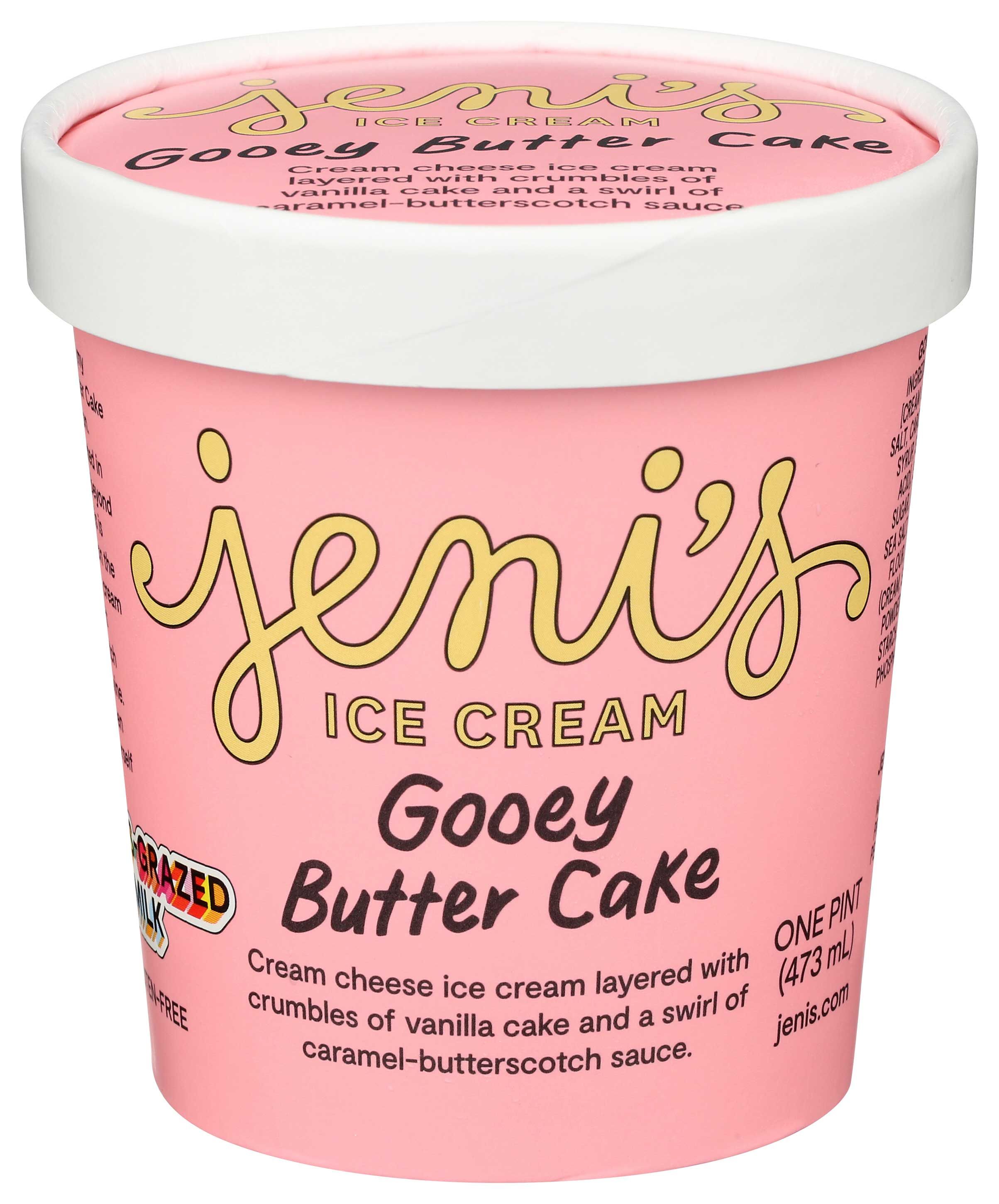 Jeni's Gooey Butter Cake Ice Cream, 16 Ounce -- 8 Per Case