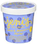 Jenis Lemon and Blueberries Lemon Ice Cream, 16 Fluid Ounce -- 8 per case