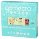 GoMacro Organic Coconut Almond Butter Chocolate Chip Protein Bar, 2.3 Ounce - 4 per pack -- 7 packs per case