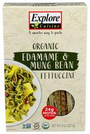 Explore Cuisine Organic Edamame and Mung Bean Fettuccine Pasta, 8 Ounce -- 6 per case.