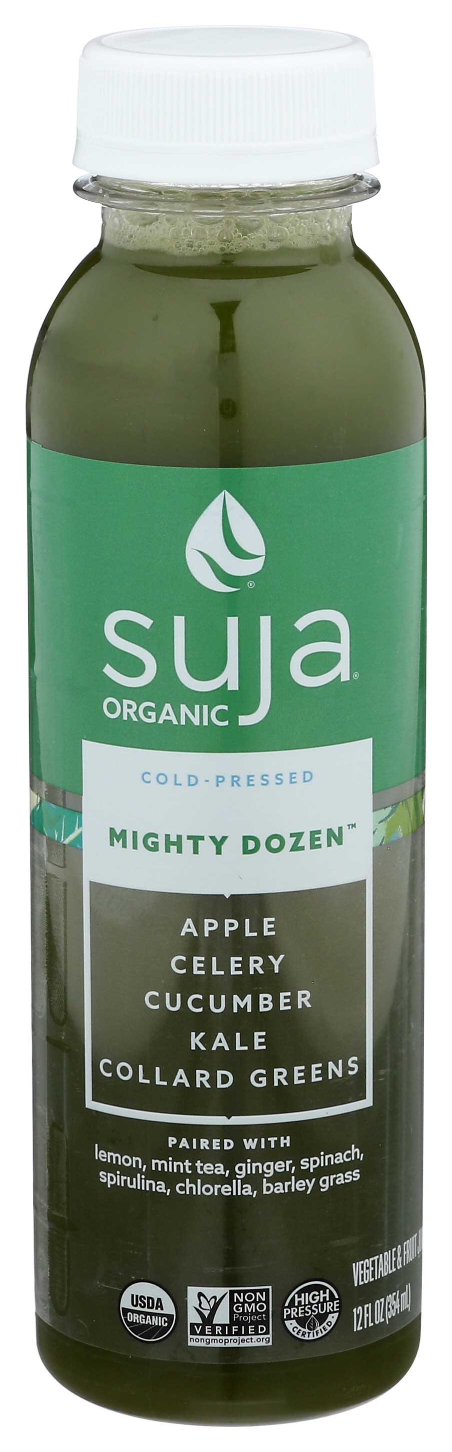 Suja Juice Organic Mighty Dozen, 12 Fluid Ounce -- 6 per case.