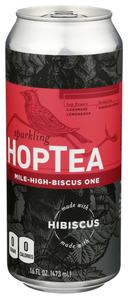 Hoplark The Mile-High-Biscus One Sparkling Hop Tea, 16 Fluid Ounce -- 12 per case