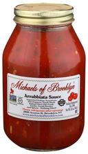 Michaels of Brooklyn Gluten Free Arrabbiata Pasta Sauce, 32 Ounce -- 6 per case