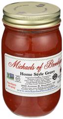 Michaels Of Brooklyn Home Style Gravy Sauce, 16 Ounce -- 6 per case