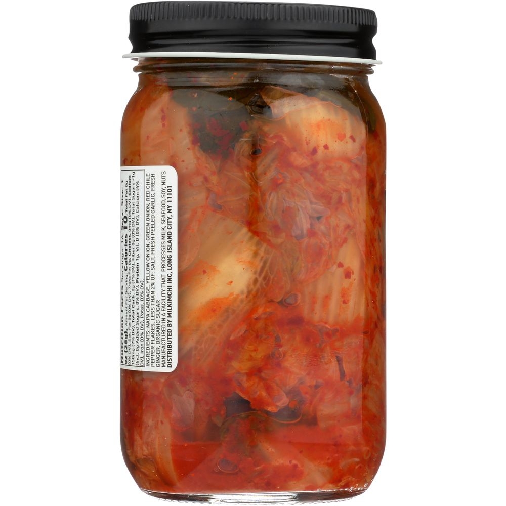 Mother In Laws Kimchi Vegan Napa Cabbage Kimchi, 16 Fluid Ounce -- 6 per case.