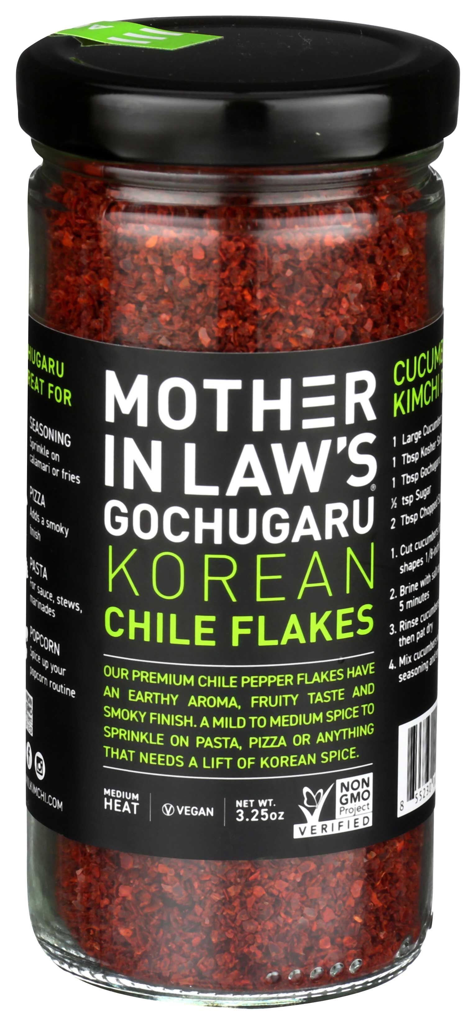 Mother-in-law's Gochugaru Korean Chile Flakes, 3.5 Ounce -- 6 Per Case