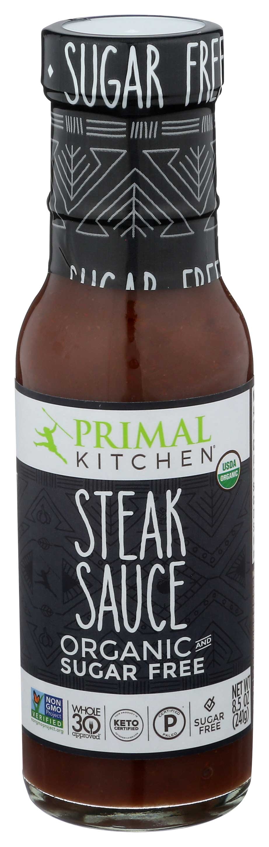 Primal Kitchen Organic and Sugar Free Steak Sauce, 8.5 Ounce -- 6 per case