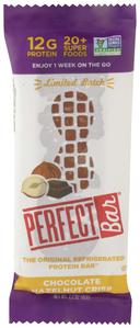 Perfect Bar Organic Chocolate Hazelnut Crisp Protein Bar, 2.2 Ounce -- 8 per case