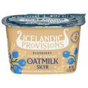 Icelandic Provisions Blueberry Thick and Creamy Oatmilk Skyr, 5 Ounce -- 12 per case