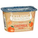 Icelandic Provisions Peach Thick and Creamy Oatmilk Skyr, 5 Ounce -- 12 per case