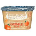 Icelandic Provisions Peach Thick and Creamy Oatmilk Skyr, 5 Ounce -- 12 per case