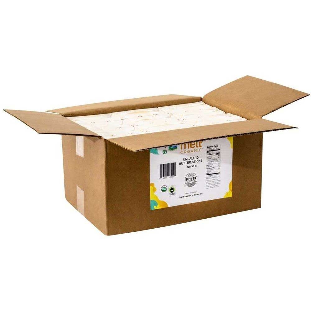 Melt Organic Plant Based Unsalted Butter Sticks -- 36 per case