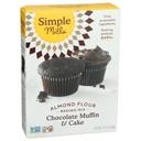 Simple Mills Almond Flour Chocolate Muffin and Cake Mix, 11.2 Ounce -- 6 per case