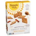 Simple Mills Honey Cinnamon Seed and Nut Flour Sweet Thins, 4.25 Ounce -- 6 per case