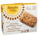 Simple Mills Peanut Butter Chocolate Chip Soft Baked Bar, 5.99 Ounce -- 6 per case