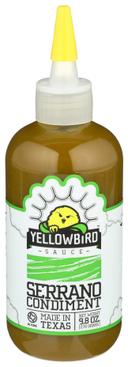 Yellowbird Serrano Chili Sauce, 9.8 Ounce -- 6 per case
