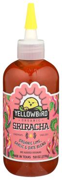 Yellowbird Organic Sriracha Condiment, 9.8 Ounce -- 6 per case