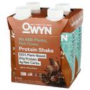 Owyn Plant Based Dark Chocolate Protein Shake, 11.14 Ounce -- 12 per case