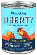 Buckley Liberty Chicken Recipe Canned Wet Dog Food, 12.5 Ounce -- 12 per case