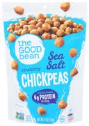 The Good Bean Sea Salt Chickpea Snack, 6 Ounce -- 6 per case.