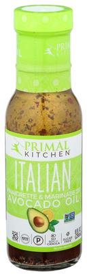 Primal Kitchen Italian Vinaigrette and Marinade Avocado Oil, 8 Ounce -- 6 per case