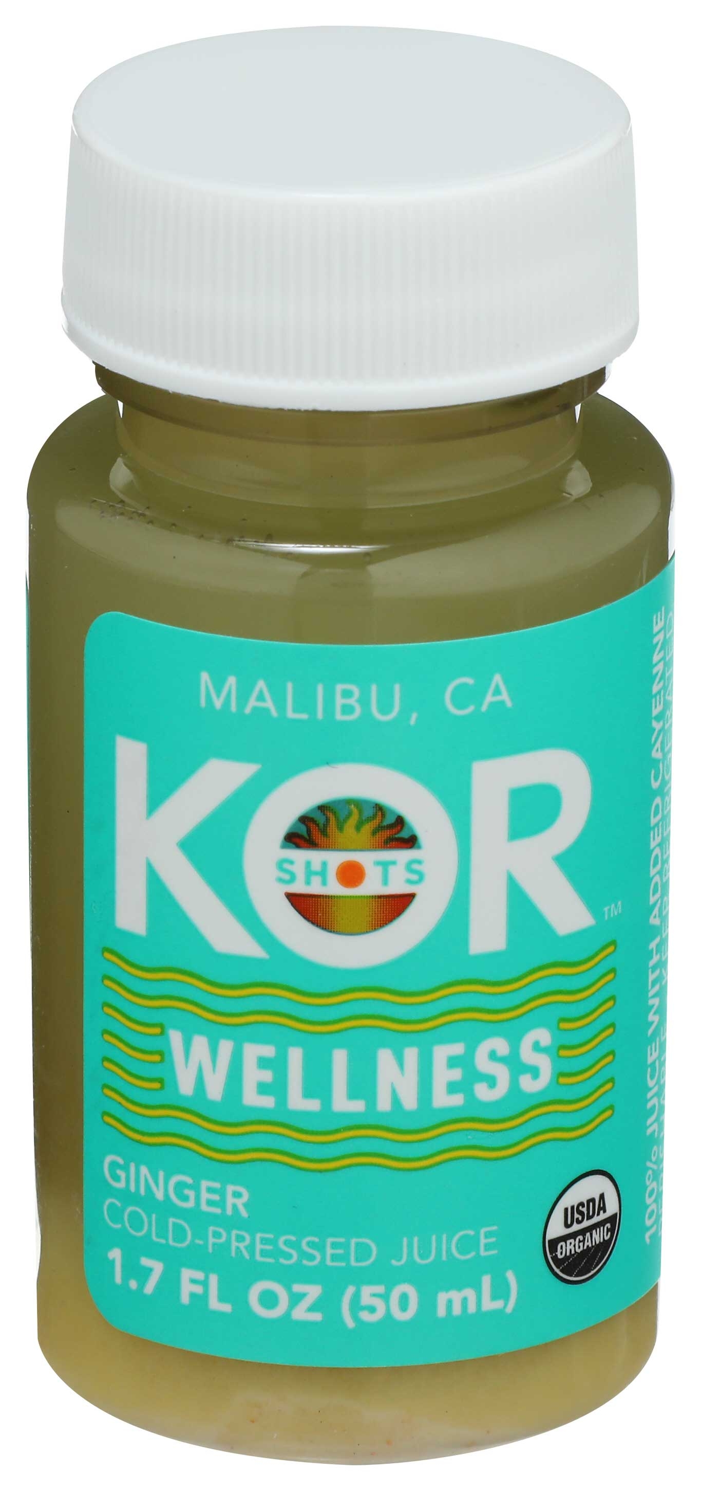 Kor Shots Organic Wellness Shot, 1.7 Fluid Ounce -- 12 per case