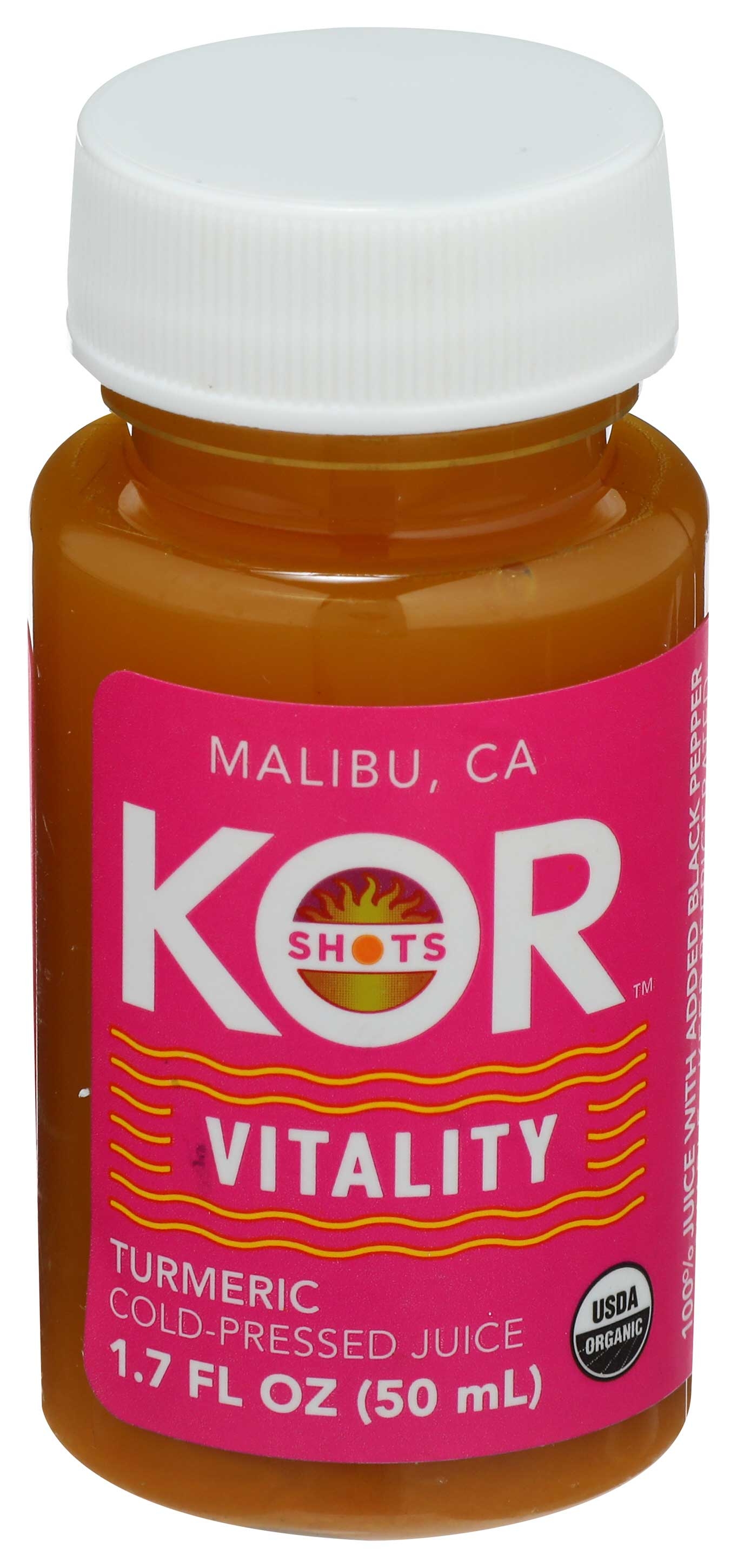Kor Shots Organic Vitality Shot, 1.7 Fluid Ounce -- 12 per case
