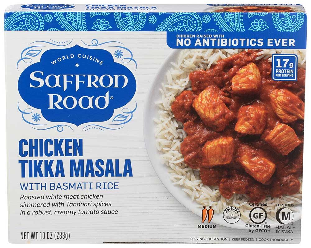 Saffron Road Tikka Masala Chicken, 10 Ounce -- 8 Per Case
