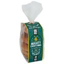 One Mighty Mill Organic Whole Wheat Everything Bagel, 13.4 Ounce -- 10 per case