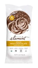 Element Organic Milk Chocolate Dipped Rice Cake, 3.5 Ounce -- 6 per case