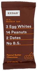Rx Bar Peanut Butter Chocolate Protein Bar, 1.83 Ounce -- 12 per case.