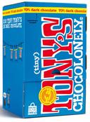 Tonys Chocolonely Tinys Dark Chocolate Bar, 0.32 Ounce -- 800 per case
