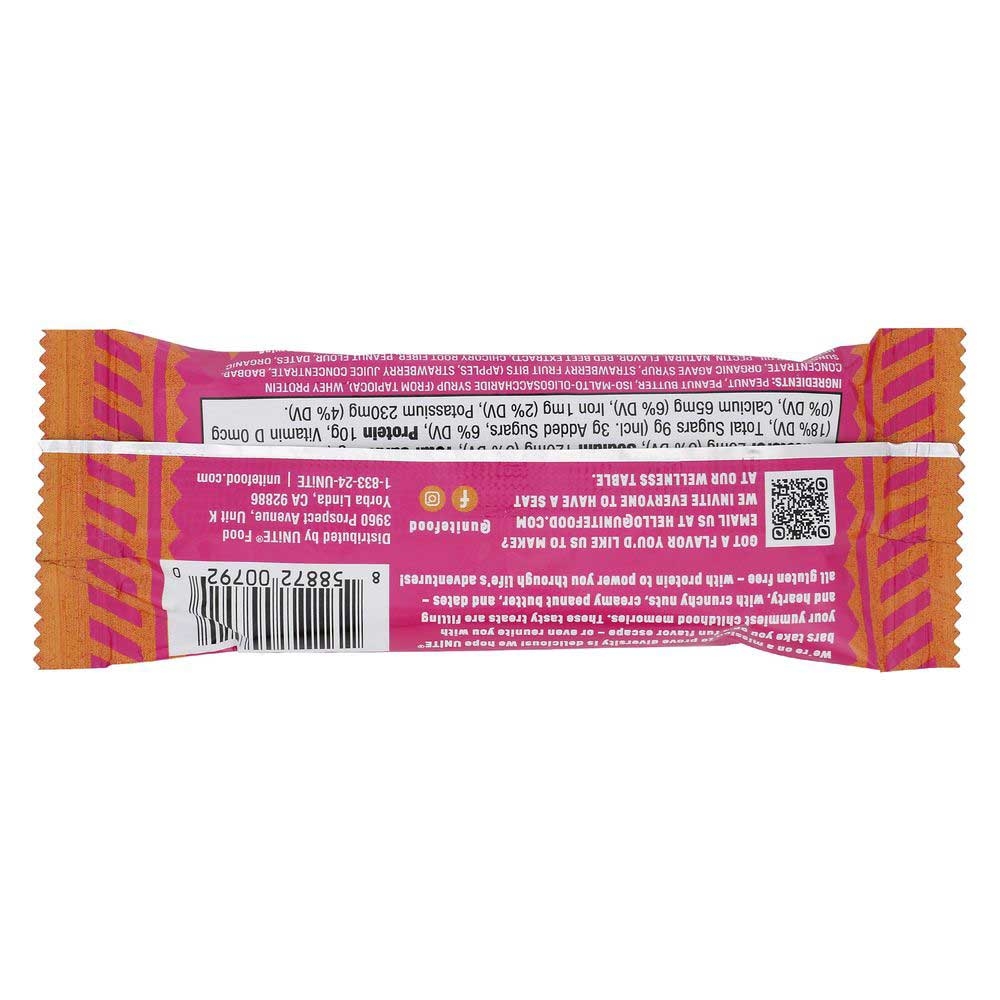 Unite Peanut Butter and Jelly Protein Bar, 1.59 Ounce -- 12 per case