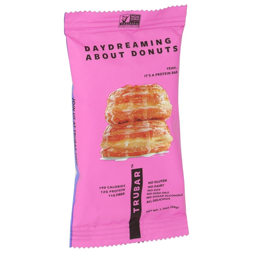 Trubar Daydreaming About Donuts Protein Bar, 1.76 Ounce -- 12 per case