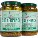 Sucker Punch Spicy Bread and Butter Pickles, 24 Ounce -- 6 per case