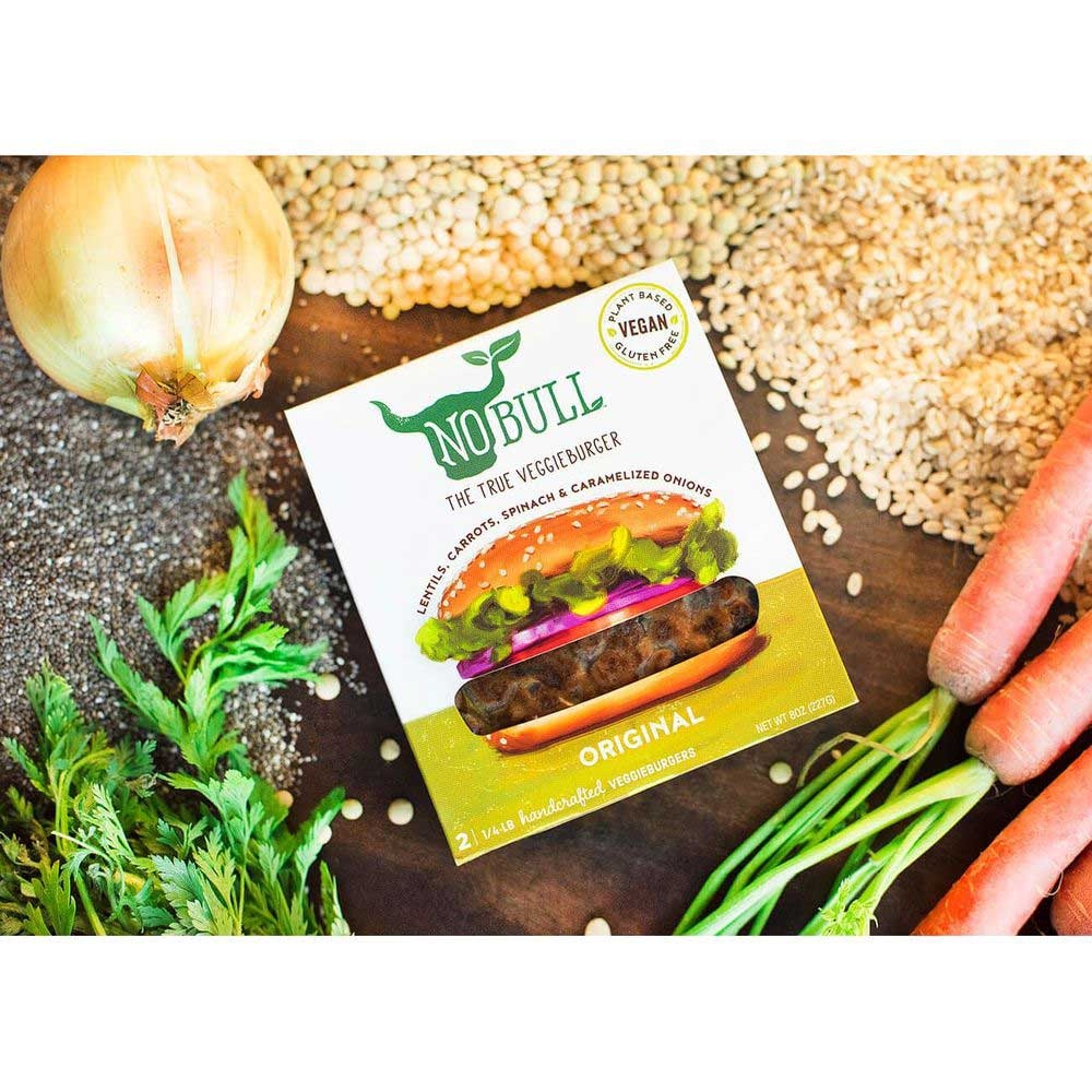 NoBull Original Veggie Burger, 8.5 Ounce -- 6 per case