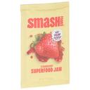 Smash Foods Strawberry Squeezable Superfood Jam, 1.15 Ounce -- 10 per case