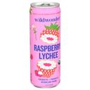 Wildwonder Raspberry Lychee Prebiotic Plus Probiotic Sparkling Drink, 12 Fluid Ounce -- 12 per case
