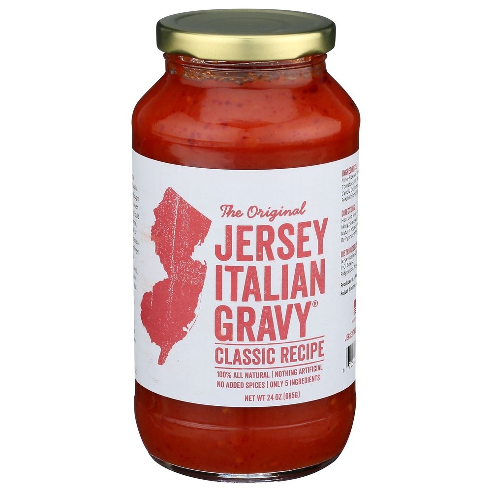 Jersey Italian Gravy - Classic, 24 Ounce -- 12 per case