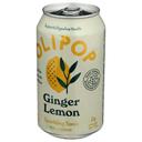 Olipop Ginger Lemon Sparkling Tonic, 12 Fluid Ounce -- 12 per case
