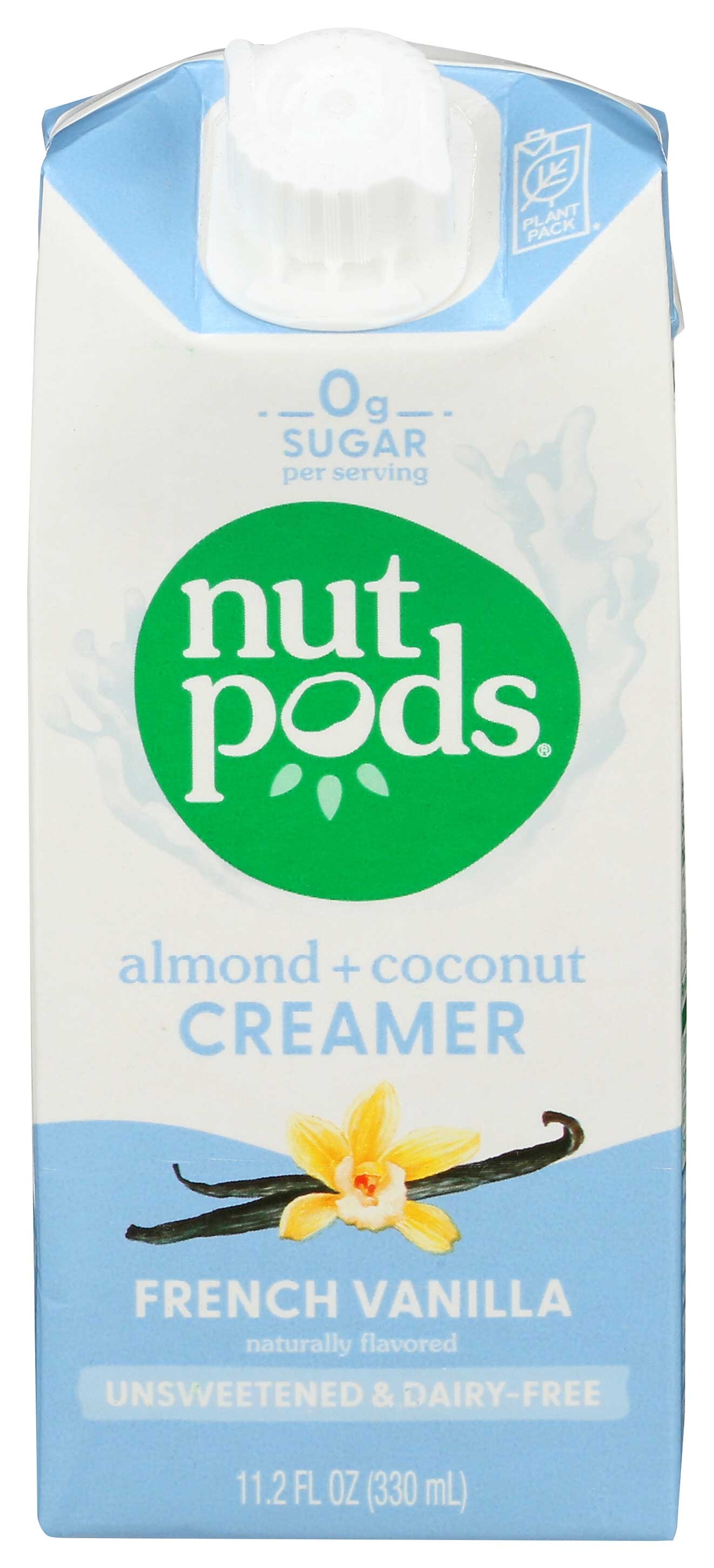 Nut Pods French Vanilla Creamer, 11.2 Fluid Ounce -- 12 per case