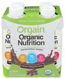 Orgain Organic Nutrition Creamy Chocolate Fudge Complete Protein Shake, 11 ounce -- 12 per case