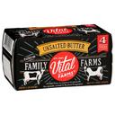 Vital Farms Pasture Raised Unsalted Butter, 16 Ounce -- 15 per case